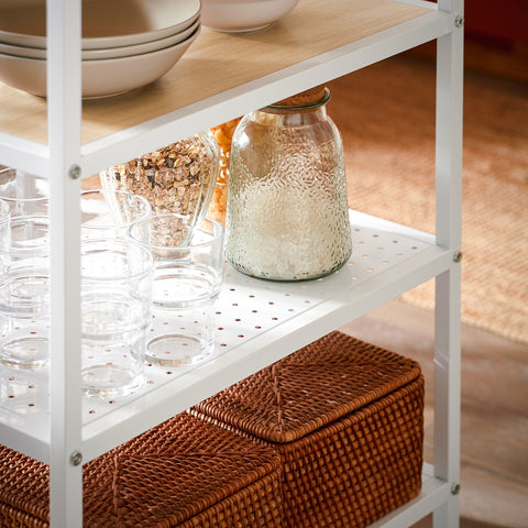 SoBuy OGT51-WN Tafelset en 2 krukken, keukentafel met 3 zijplanken, hoge statafel voor keuken, eetkamer, woonkamer, bistro en balkon