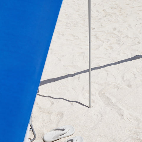 SoBuy OZT01-DB Strandhuisje, lycra, polyester, UPF30, draagbare strandtent, strandparasol, schaduw