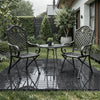 Sobuy SDA14-HG Set van 15 terrastegels voor buiten, vloerbedekking, kliksysteem voor balkon en terras, antislip, waterdicht, grijs, 30,5 x 30,5 x 2 cm