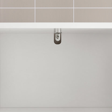 SoBuy BZR77-W Badkamerkast met Kantelbare Wasmand, Badkamermeubel met Waskast, Lage Kast, Staande Kast
