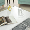 SoBuy FBT41-W salontafel met 1 plank - wit