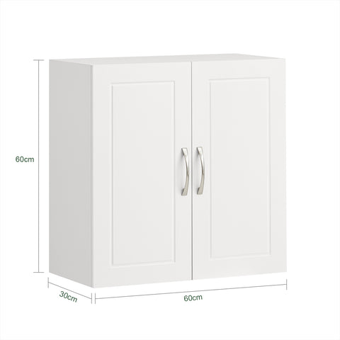 SoBuy FRG231-W Badkamerkast Hangend - Medicijnkast - Cosmetica - badkamerkast hangend