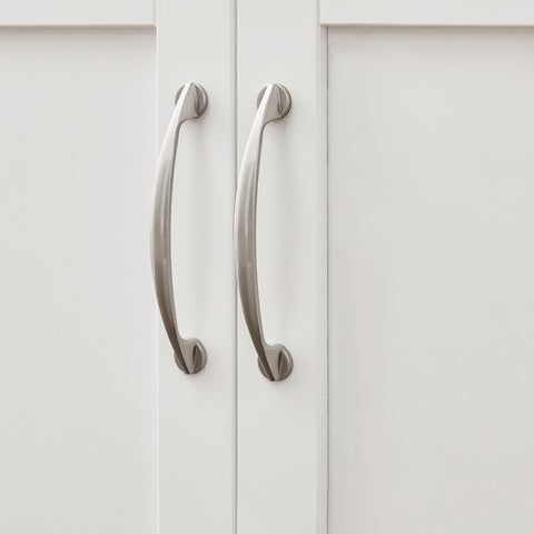 SoBuy FKW22-WN Keukentrolley - Opbergruimte - Wielen - Kantoor - Servies - Wit