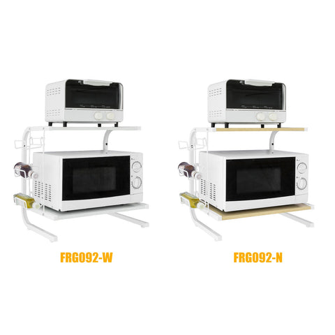 SoBuy FRG092-W Magnetronkast rek voor magnetron keuken minirek oven magnetron meubels
