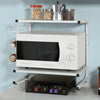 SoBuy FRG092-W Magnetronkast rek voor magnetron keuken minirek oven magnetron meubels