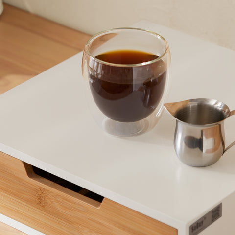 SoBuy FRG179-WN Capsulehouder voor koffie Koffiecapsule houder Bamboe Nespresso