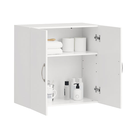 SoBuy FRG231-W Badkamerkast Hangend - Medicijnkast - Cosmetica - badkamerkast hangend
