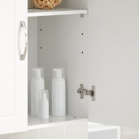 SoBuy FRG231-W Badkamerkast Hangend - Medicijnkast - Cosmetica - badkamerkast hangend