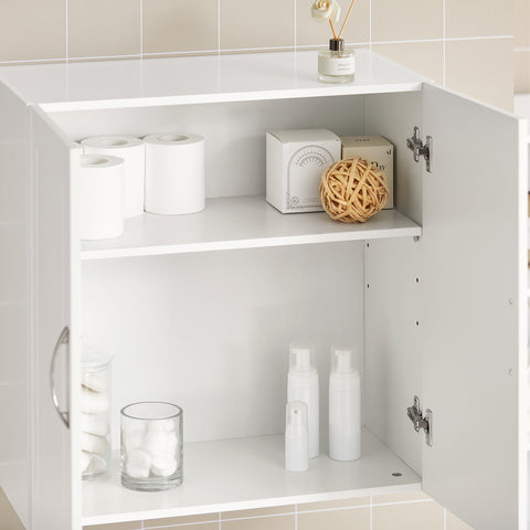 SoBuy FRG231-W Badkamerkast Hangend - Medicijnkast - Cosmetica - badkamerkast hangend