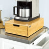 SoBuy FRG83-N Capsulehouder Koffiecapsule houder Bamboe Theezakjes Koffiezetapparaat Nespresso