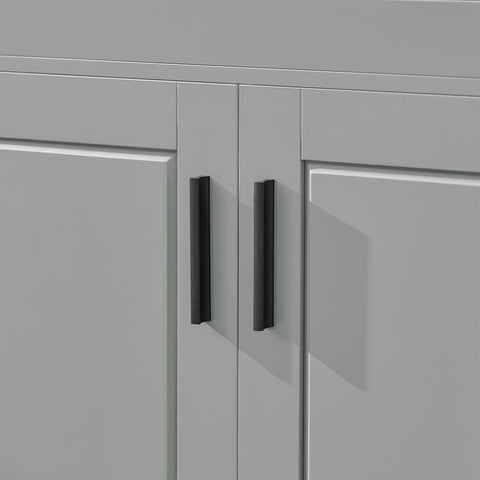 SoBuy FSB78-HG Magnetronkast | Magnetronrek | Ovenkast | Dressoir | Keukenrek Keukenkast met 1 Lade, 1 Compartiment, 3 Deuren