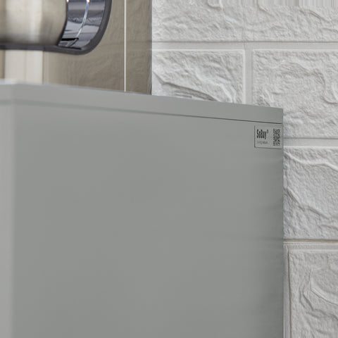 SoBuy FSB78-HG Magnetronkast | Magnetronrek | Ovenkast | Dressoir | Keukenrek Keukenkast met 1 Lade, 1 Compartiment, 3 Deuren