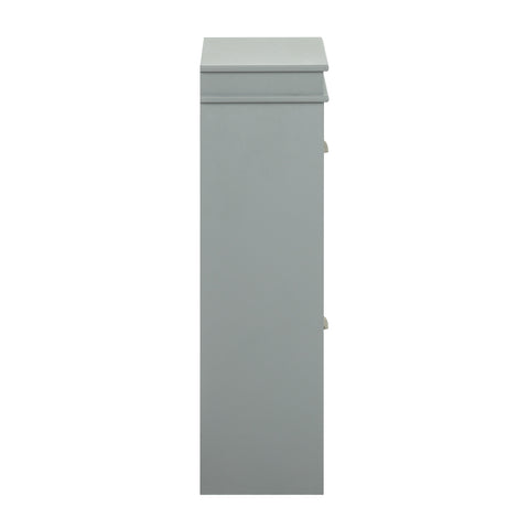 SoBuy FSR78-HG Schoenenkast met 2 Kleppen Schoenenrek Schoenenkipper Schuhkipper met 4 Planken