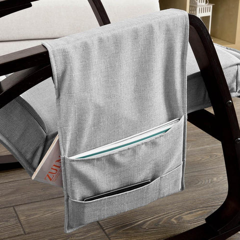 SoBuy FST20-HG Schommelstoel Relaxfauteuil Comfortabel Verstelbaar