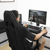 SoBuy FST82-Sch Gamestoel Racing Bureau Stoel Ergonomische Gaming Chair Draaibare bureaustoel - In hoogte verstelbaar