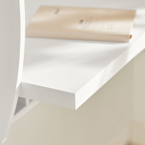 SoBuy FWT18-W Wandtafel Bureau Computertafel Kinderbureau Wandkast ââââ‚?Wit