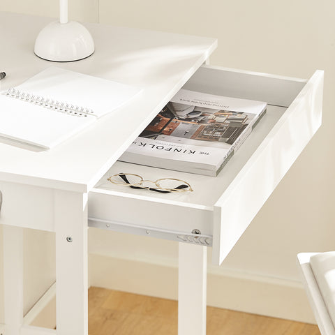 SoBuy FWT43-W Bureau Computertafel Computerbureau Kinderbureau ââââ‚?Wit