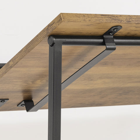 SoBuy FWT88-F Opvouwbaar bureau voor kleine ruimte, computerbureau Studietafel Draagbaar bureau