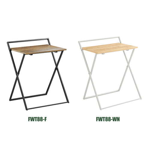 SoBuy FWT88-F Opvouwbaar bureau voor kleine ruimte, computerbureau Studietafel Draagbaar bureau