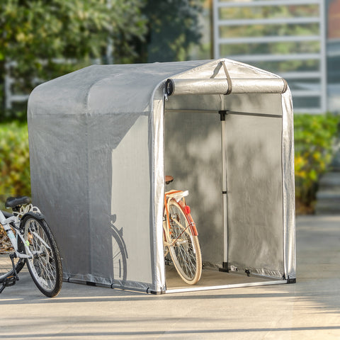 SoBuy KLS11-L Folie-apparatuurhuis, Multifunctionele Overkapping, Folietent, Tuinschuur, Garagetent, Fietsengarage