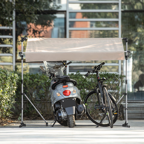 SoBuy KLS13 Bike Shelter - Fiets Garage - Tenten Buiten - Tuinhuisje - Fietsenstalling - Fietsenberging