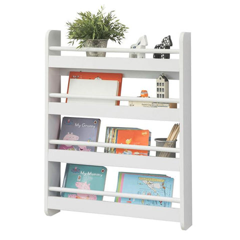 SoBuy KMB08-K-W Boekenplank voor Kinderen Kinderplank Wandboekenkast Wandplank