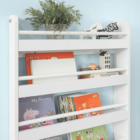 SoBuy KMB08-K-W Boekenplank voor Kinderen Kinderplank Wandboekenkast Wandplank