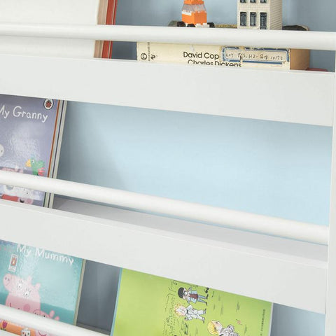 SoBuy KMB08-K-W Boekenplank voor Kinderen Kinderplank Wandboekenkast Wandplank