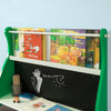 SoBuy KMB09-GR Krijtbord voor kinderen - Opbergrek - Speelgoed