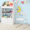 SoBuy KMB15-W x2 Kinderstoel - Set van 2 kinderstoelen - Kunststof - 34cm - Wit