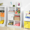 SoBuy KMB25-W Boekenkast Voor Kinderen Speelgoed Kast Van Hout
