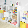 SoBuy KMB25-W Boekenkast Voor Kinderen Speelgoed Kast Van Hout