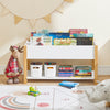 SoBuy KMB35-W Kinderboekenkast Boekenplank Opbergplank voor boeken en speelgoed