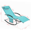 SoBuy OGS28-HB Comfortabele ligstoel Swingstoel Schommelligstoel Zonnebed - Tuin