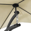 SoBuy OGS39-MI Ligbed met parasol Zonneluifel Hangstoel Modern Lounge Draagvermogen