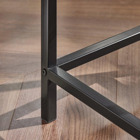 SoBuy OGT11-N Bartafel Tafel met 4 krukken ââââ‚?Tuinset bartafelset 5-delige eettafel bistrotafel met 4 stoelen